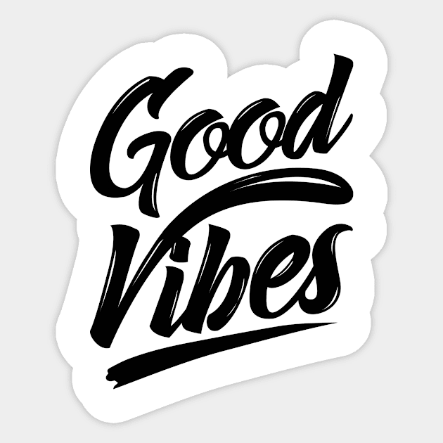 Good Vibes Sticker by IlanaArt